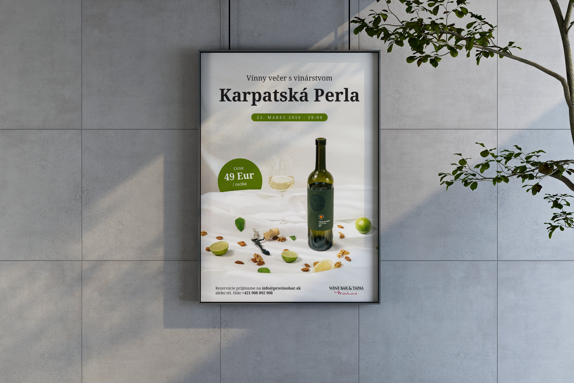 Vínny večer Karpatská Perla
